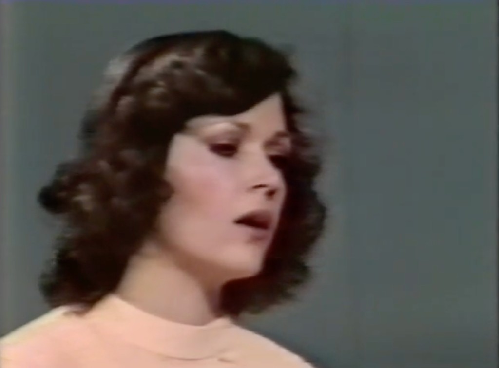 Parissa singing — close-up from the NIRT television studio session, Tehran, 1977–78; Avaz-e Afshari, Dastgah-e Mahur, and Dastgah-e Chahargah with the Center for Preservation and Propagation of Iranian Music ensemble